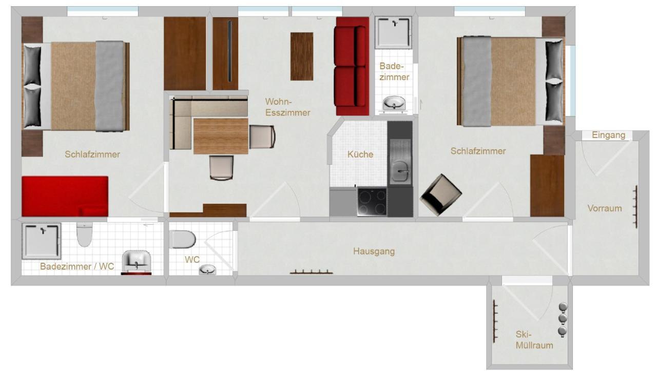 Haus Suban Apartment แลงเงนเฟลด์ ภายนอก รูปภาพ